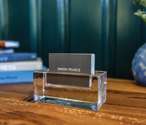 Simon Pearce Woodbury Card Holder