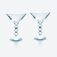 Load image into Gallery viewer, Baccarat Véga Martini Glasses Set of 2