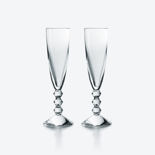 Baccarat Véga Champagne Flutes Set of 2