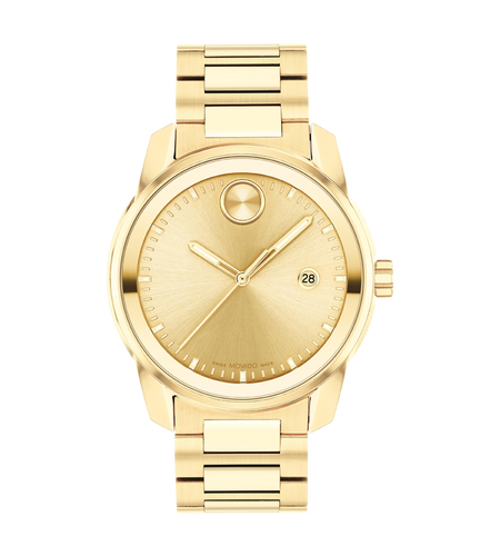 Emory Movado BOLD Verso - Gold with Date Window