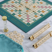 Load image into Gallery viewer, Scrabble Del Mar Shagreen Edition