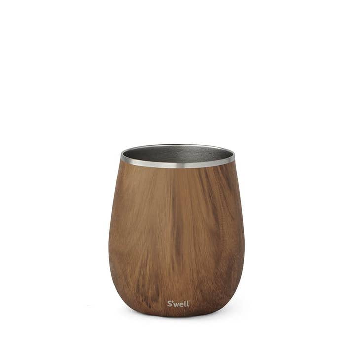 Teakwood Wine Tumbler