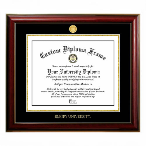 Emory University Diploma Frame - The Classic