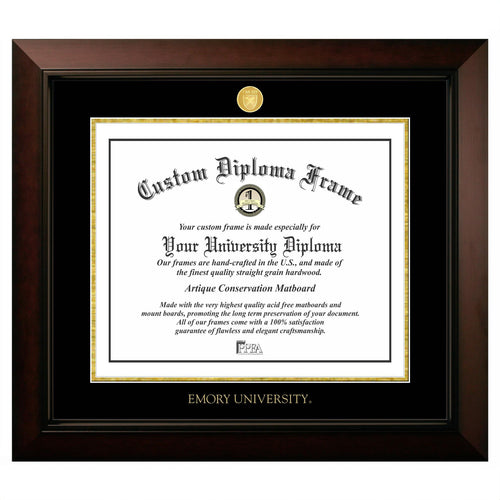 Emory University Diploma Frame - The Legacy