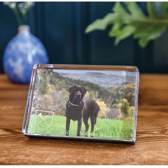 Emory Simon Pearce Glass Photo Block