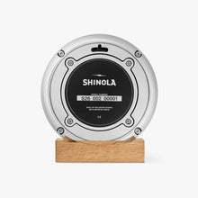 Load image into Gallery viewer, Shinola Desk Clock, The Runwell with Black Dial