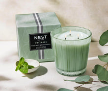 Load image into Gallery viewer, Nest Wild Mint &amp; Eucalyptus 3-Wick Candle