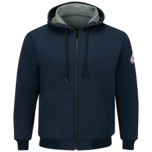 Load image into Gallery viewer, Men&#39;s Thermal Lined Zip-Front Hooded Sweatshirt