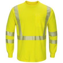 Load image into Gallery viewer, Men&#39;s Lightweight FR Hi-Visibility Long Sleeve T-Shirt