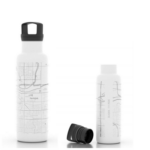 Tempe Map 21 oz. Insulated Hydration Bottle