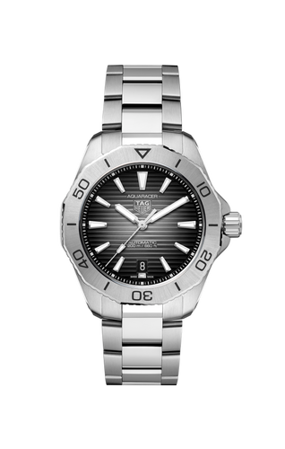 TAG Heuer Steel Aquaracer with Black Dial