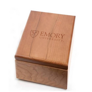 Emory University Handcrafted Wooden Box