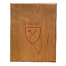 Load image into Gallery viewer, Emory University Solid Cherry Wood Desk Box