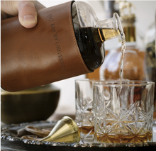 Load image into Gallery viewer, Emory University Leather Decanter