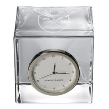 Load image into Gallery viewer, Emory Glass Clock by Simon Pearce