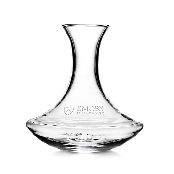 Emory University Simon Pearce Madison Decanter