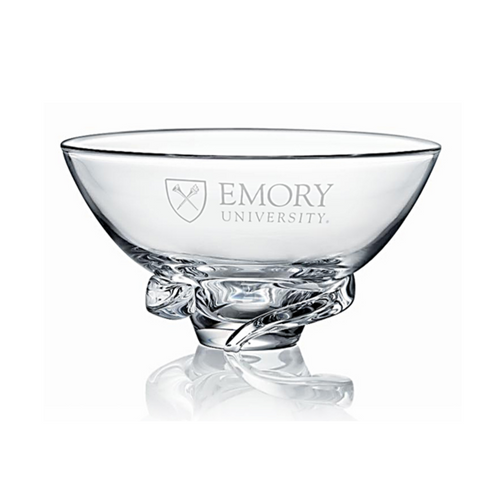 Emory University Steuben Spiral Bowl