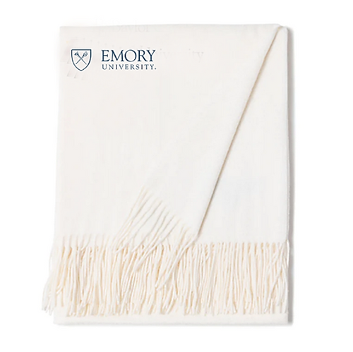 Emory University 100% Cashmere Throw